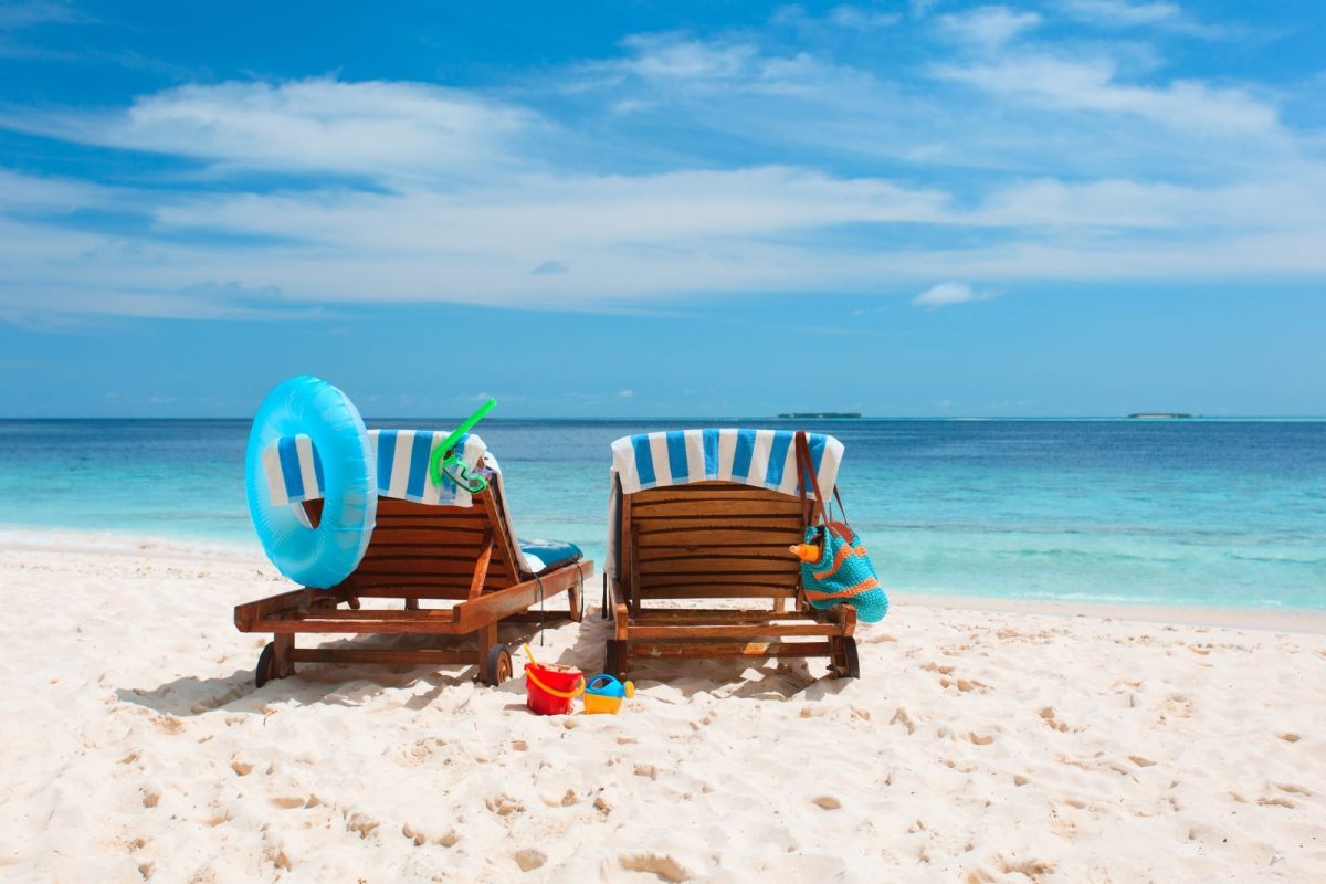 beach chairs